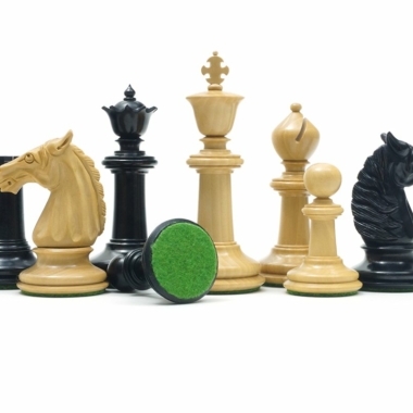 Jeu d'Échecs Staunton Traditionnel en bois d'Ébène et Bois de Buis