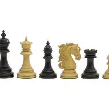 Jeu d'Échecs Kingsgate en Bois d'Ébène et Bois de Buis