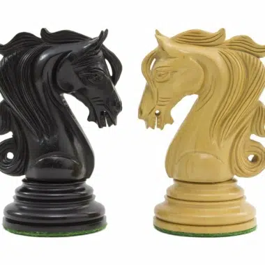Jeu d'Échecs Kingsgate en Bois d'Ébène et Bois de Buis