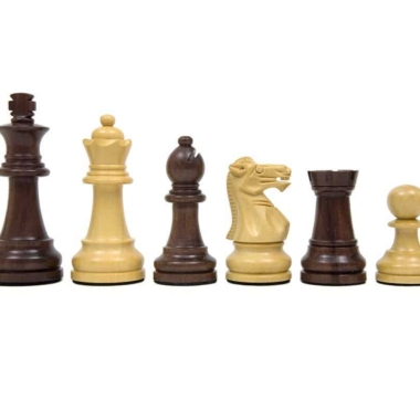 Jeu d'Échecs Modica en Bois de Rose et Bois de Buis