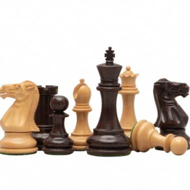 Jeu d'Échecs Windsor en Bois de Rose et Bois de Buis