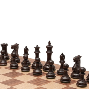 Jeu d'Échecs Windsor en Bois de Rose et Bois de Buis