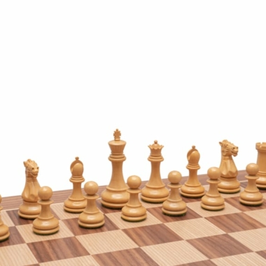 Jeu d'Échecs Windsor en Bois de Rose et Bois de Buis