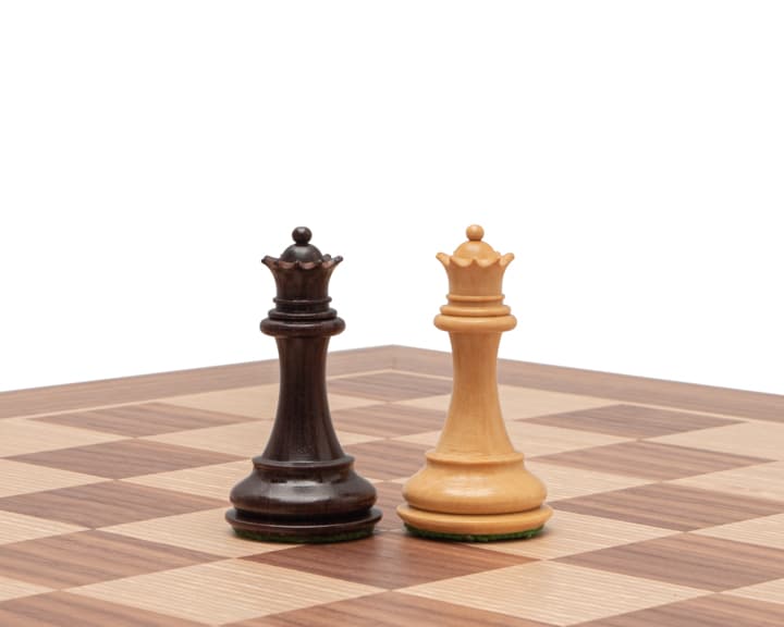 Jeu d'Échecs Windsor en Bois de Rose et Bois de Buis