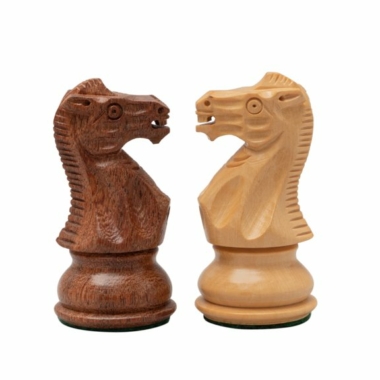 Jeu d'Échecs Staunton Classique en Bois d'Acacia et Bois de Buis