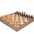 Jeu d'Échecs Rochester - Échiquier en bois de Noyer et Érable & Pièces en bois de Buis et Ébène