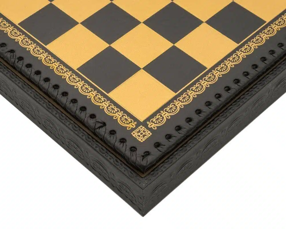 Jeu d'Échecs Jazz vs Rock - Échiquier et Backgammon à rangement en similicuir & Pièces en résine – Image 22