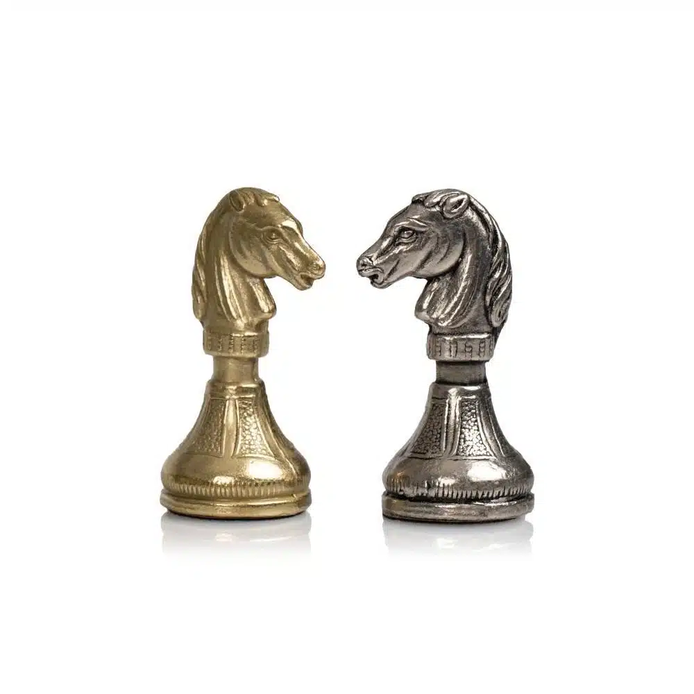 Jeu d'Échecs Cute Flowered & Globe Terrestre - Échiquier en Similicuir & Pièces en Métal – Image 5