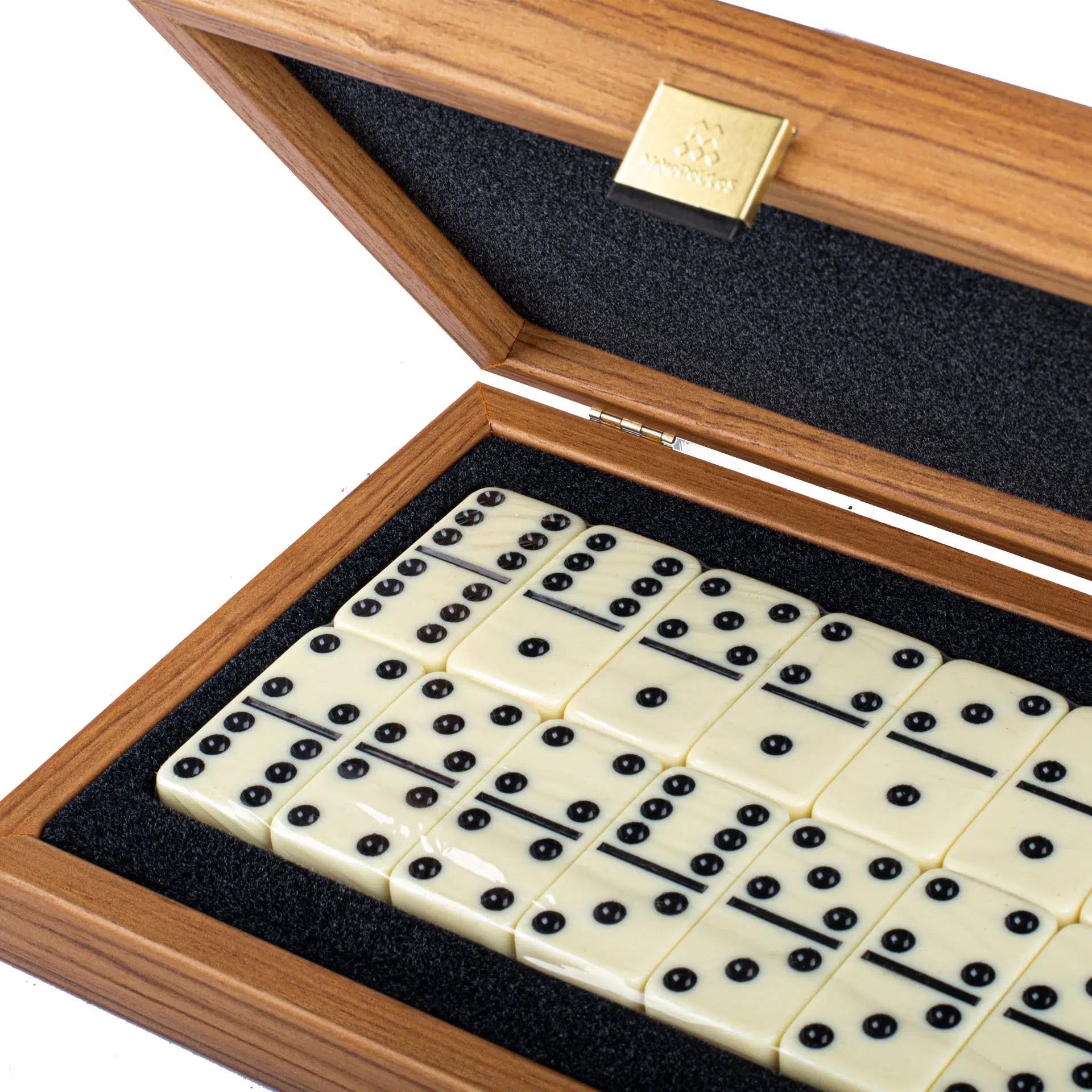 Set de Domino - Coffret en Bois de Loupe de Lupo – Image 3