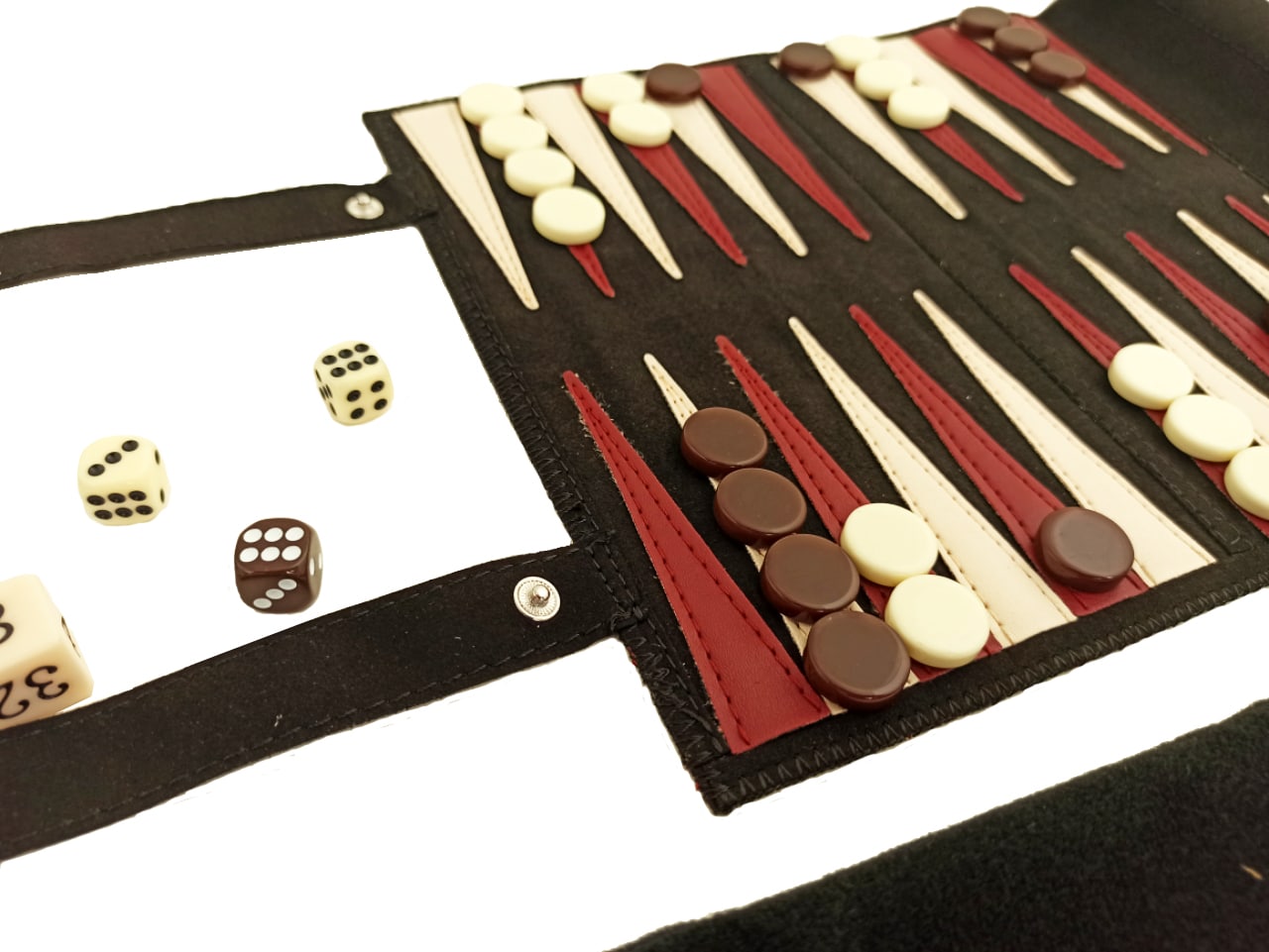 marque generique - Jeu de Société de Voyage de Backgammon de Dames D'échecs  3 En 1 Jouets pour Adultes - Jeux de stratégie - Rue du Commerce