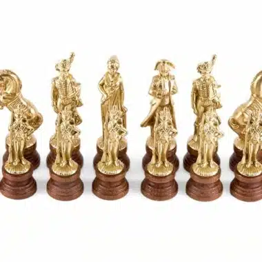 Alternative view of Jeu d'Echecs "Napoléon" en Bois et en Métal