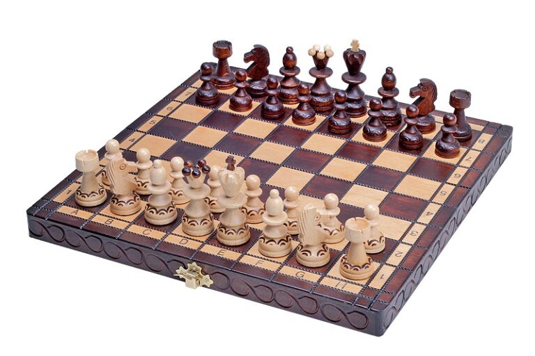 Echiquier Bois Magnetique Echecs Jeu Echec, Jeu D'Échecs International