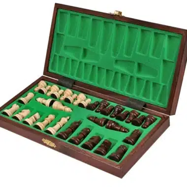 Alternative view of Jeu d'Echecs Etudiant en Bois avec Rangement