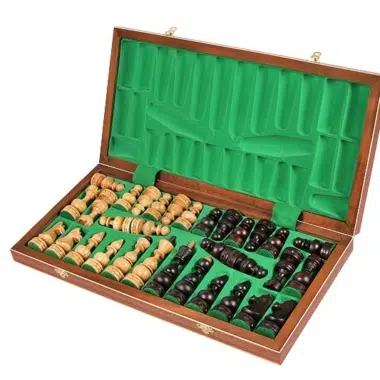 Alternative view of Grand Jeu d'Echecs Pliable avec Rangement