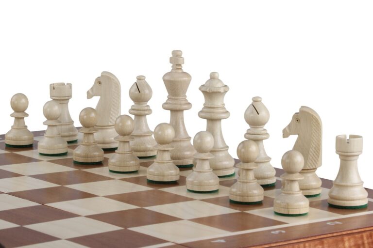 Coffret échecs et dames traditionnel en bois - Made in France – La