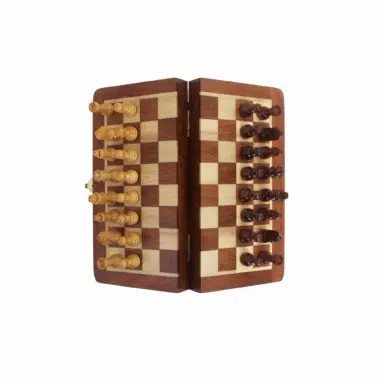 Jeu d'Echecs en Bois et Magnétique Staunton - 5 Tailles