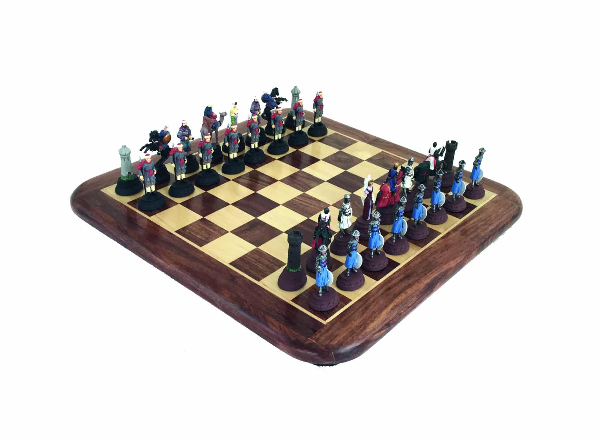 Jeu d'échecs figurines Chinoises façon ivoire Playbox - Jeux & Jouets