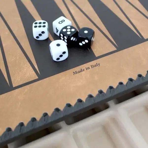 Jeu d'Échecs Napoléon Peint à la Main et Échiquier en Similicuir avec Rangement – Image 8