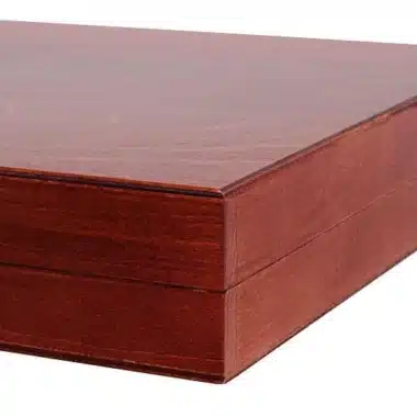Coffret de Rangement en Bois Pieces Echecs Staunton - Hauteur du Roi 9 cm – Image 3