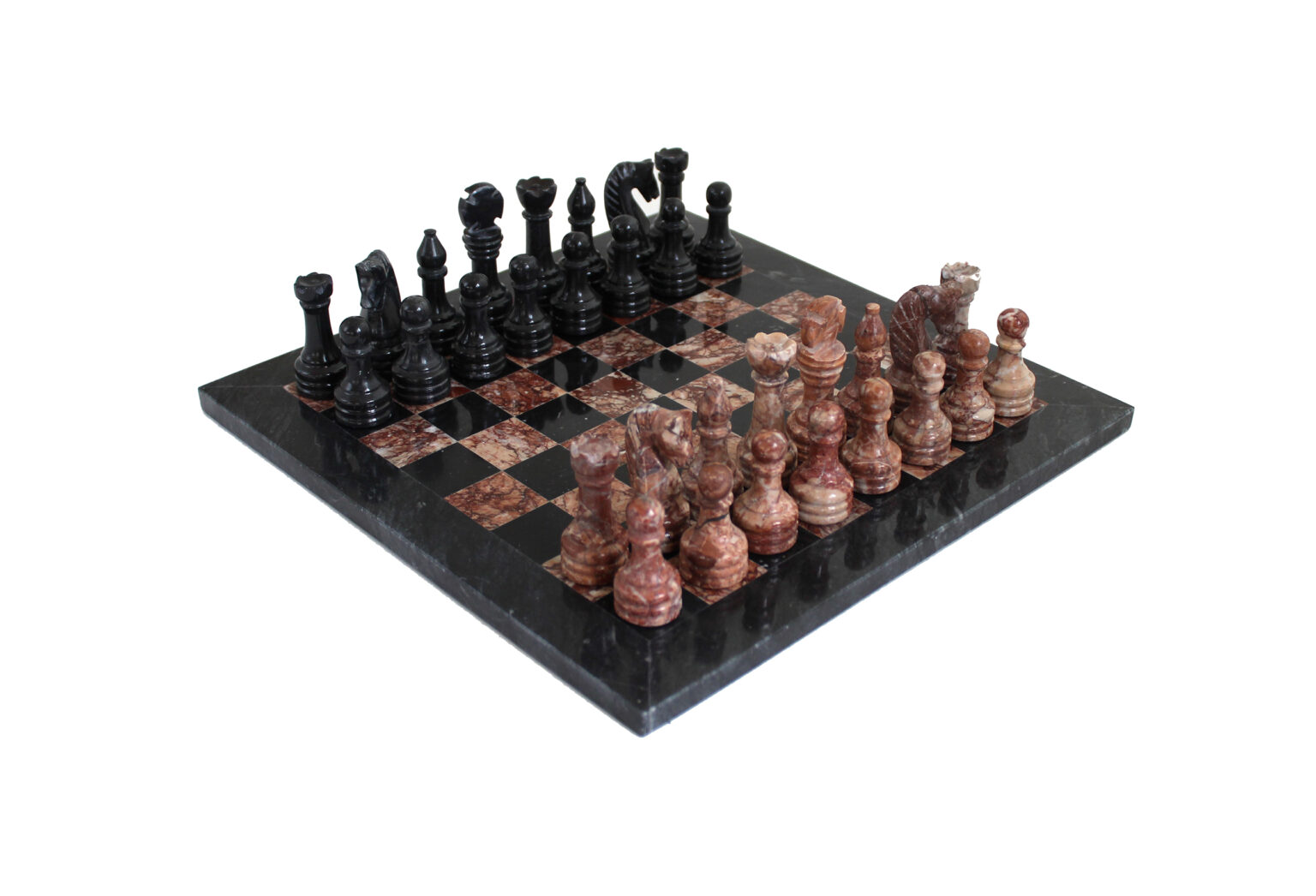 Jeux d’Échecs en Marbre: Édition Luxueuse Pour