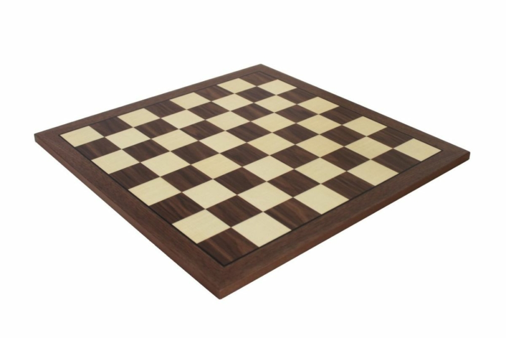 Ensemble Jeu d'Échecs Staunton en Bois d'Acacia et Échiquier en Bois de Noyer et Érable