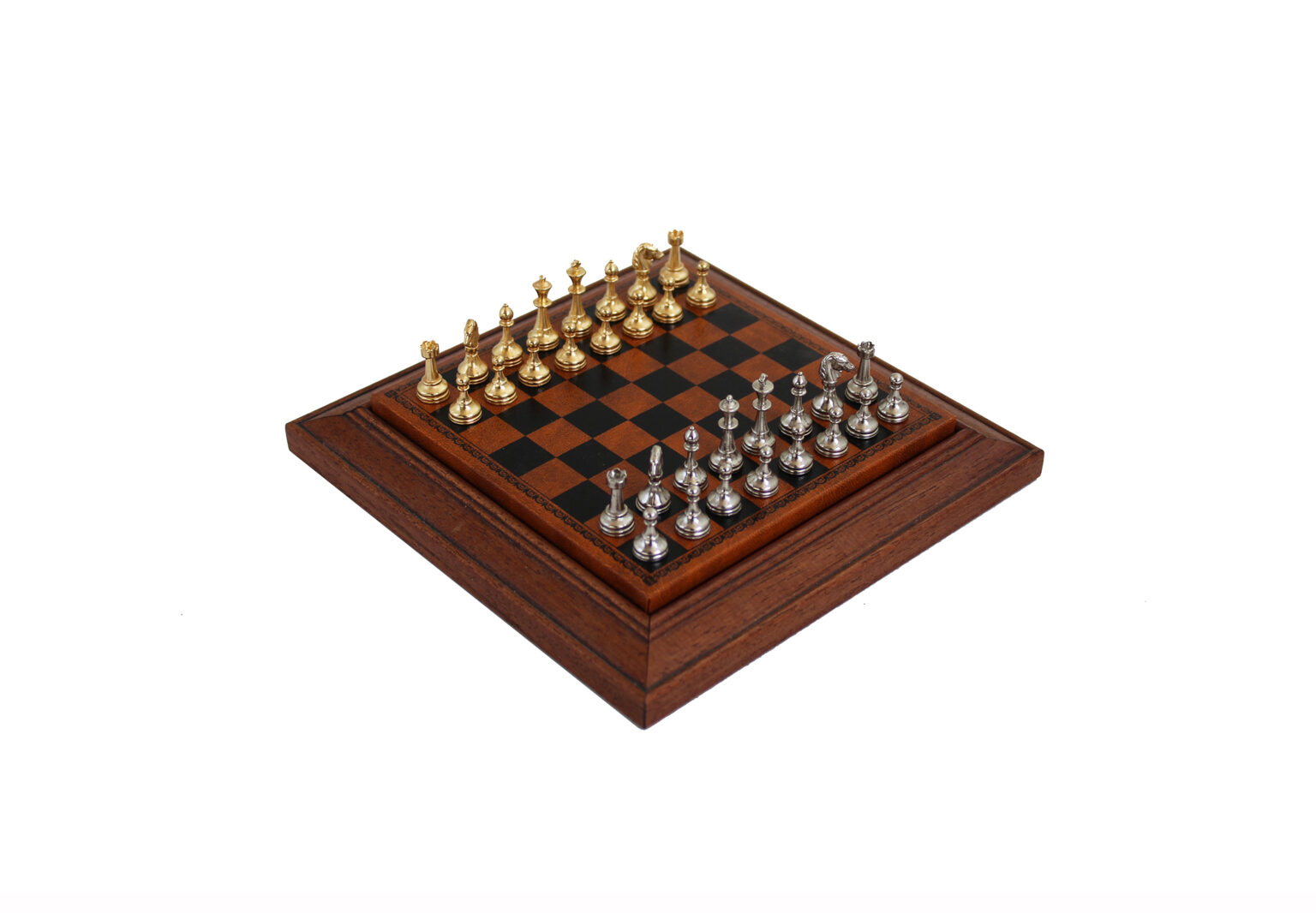 Magnétique Bois Échecs Set Rangement Tiroir Portable Haut