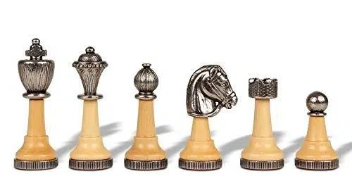 Ensemble Jeu d'Échecs et Échiquier en Similicuir avec Compartiments de Rangement – Image 4