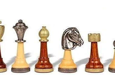Alternative view of Ensemble Jeu d'Échecs et Échiquier en Similicuir avec Compartiments de Rangement