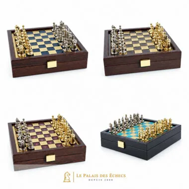Ensemble Jeu d'Echecs Empire Byzantin avec Rangement