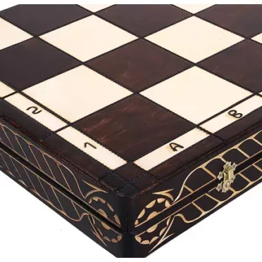 Jeu d’Echecs Geant en Bois 