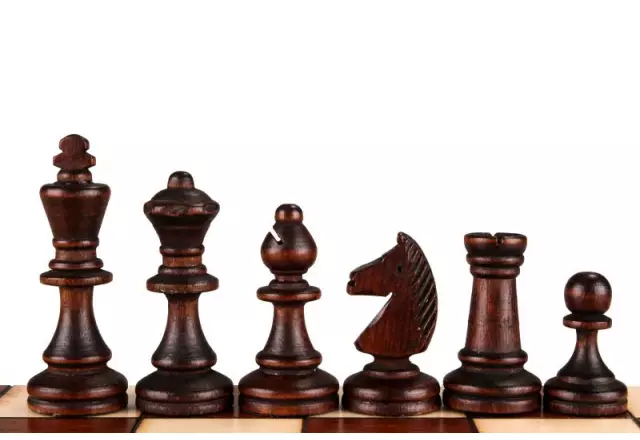 Jeu d'Échecs Magnétique 35x35 cm – Echiquier Magnetique en Bois avec Pièces Staunton