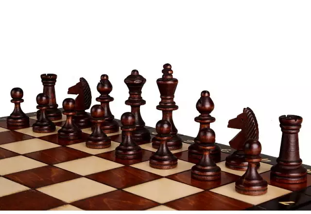 Jeu d'Échecs Magnétique 35x35 cm – Echiquier Magnetique en Bois avec Pièces Staunton