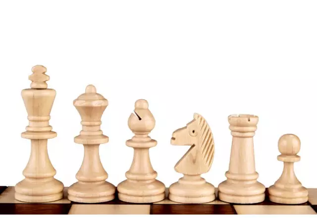 Jeu d'Échecs Magnétique 35x35 cm – Echiquier Magnetique en Bois avec Pièces Staunton