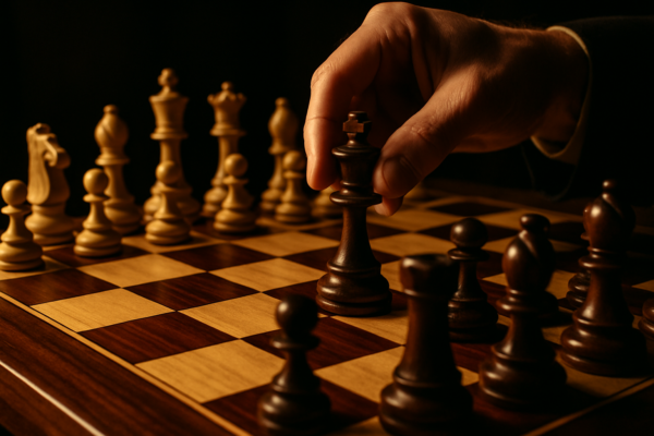 Bobby Fischer jouant aux echecs - biographie du champion du monde 1972