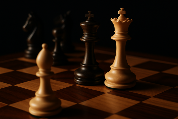 Mat du berger - echec et mat en 4 coups avec dame et fou