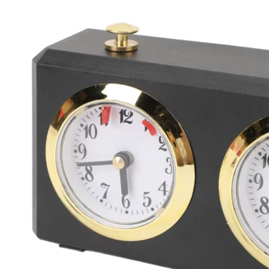 Alternative view of Horloge d'Échecs Analogique Mécanique Rétro