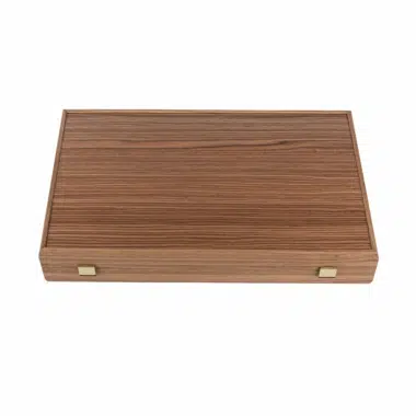 Housse de protection en bois élégante pour le jeu de backgammon - Le Palais Des Echecs