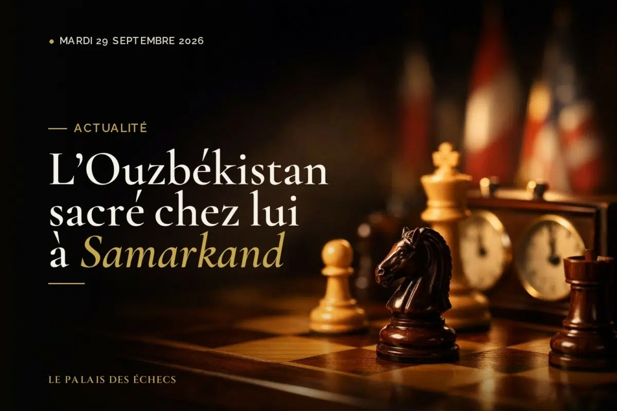 L'Ouzbékistan sacré chez lui à Samarkand