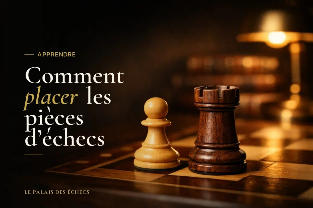 Comment placer les pièces d'échecs