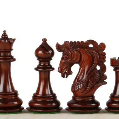 Pièces d'échecs Staunton entièrement en bois noir, design traditionnel et sophistiqué