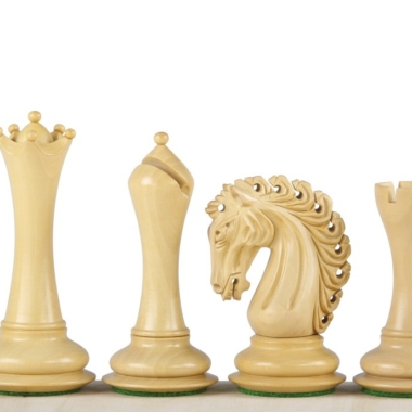 Pièces d'Échecs Empire Ébène 4,25